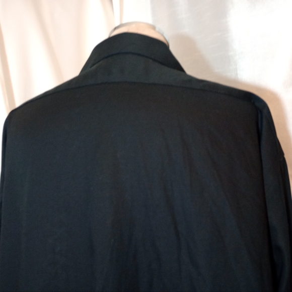 Calvin Klein TAG,ButtonUp Shirt, Men,  Collar, Bttn Cuffs, Black, 32-33/17 - Picture 9 of 15